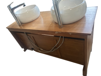 Meuble bas salle de bain + vasque