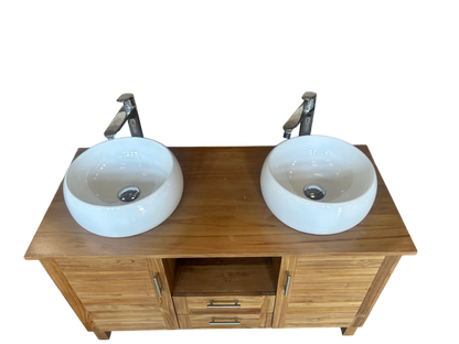 Meuble bas salle de bain + vasque
