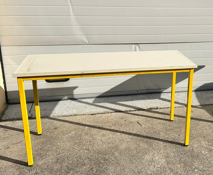 Table scolaire 2 place L.130 x P. 50 X H.73.5