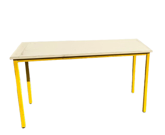 Table scolaire 2 place L.130 x P. 50 X H.73.5