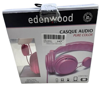 CASQUE AUDIO PURE COLOR EDENWOOD