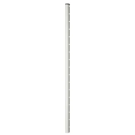 Poteau acier à sceller Axor gris, l.4.8 x P.6.8 x H.170 cm