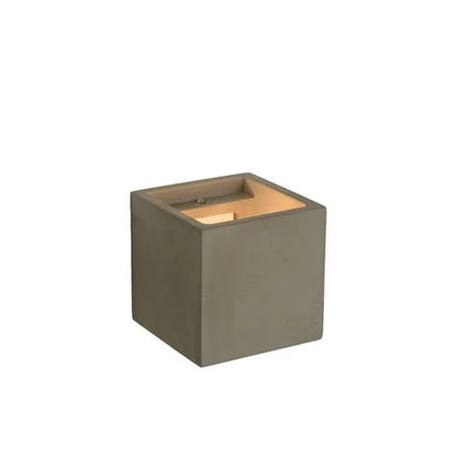 GIPSY-Applique murale cubique Plâtre H11.5cm -