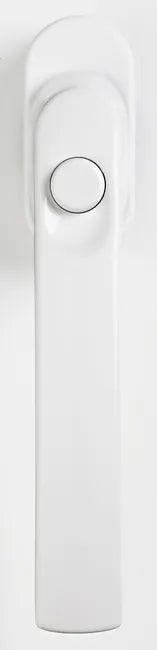 Poignée de fenêtre ABUS sécurité lockzen 3 points, acier blanc