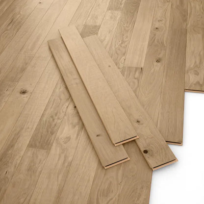 Parquet contrecollé intenso chêne naturel huilé M ARTENS, l.13 cm