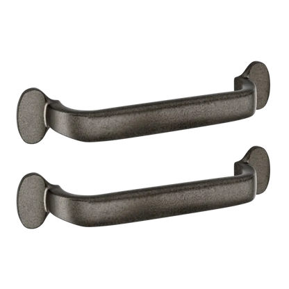 Lot de 2 poignées de meuble INSPIRE Tinos Zamak Patiné