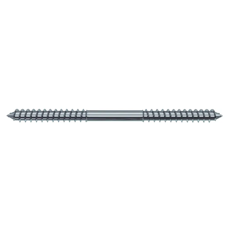 vis double filetage bois/bois acier STANDERS x L.60 mm