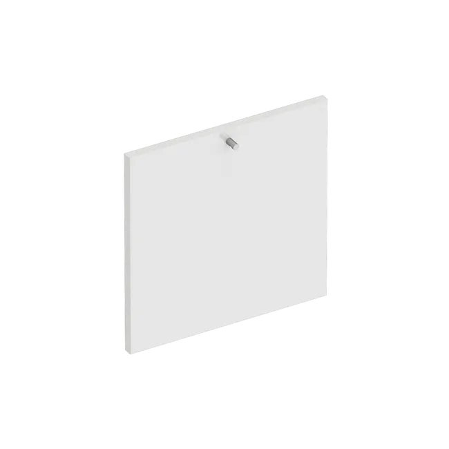 Façade de tiroir, blanc brillant SPACEO Home H.40 x l.40