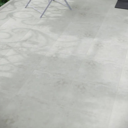 Carrelage sol extérieur effet béton gris Alesia l.32.5 x L.32.5 cm x Ep.7.9 mm A