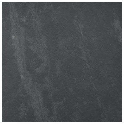 Carrelage mur / sol effet pierre noir Sicile l.60 x L.60 cm