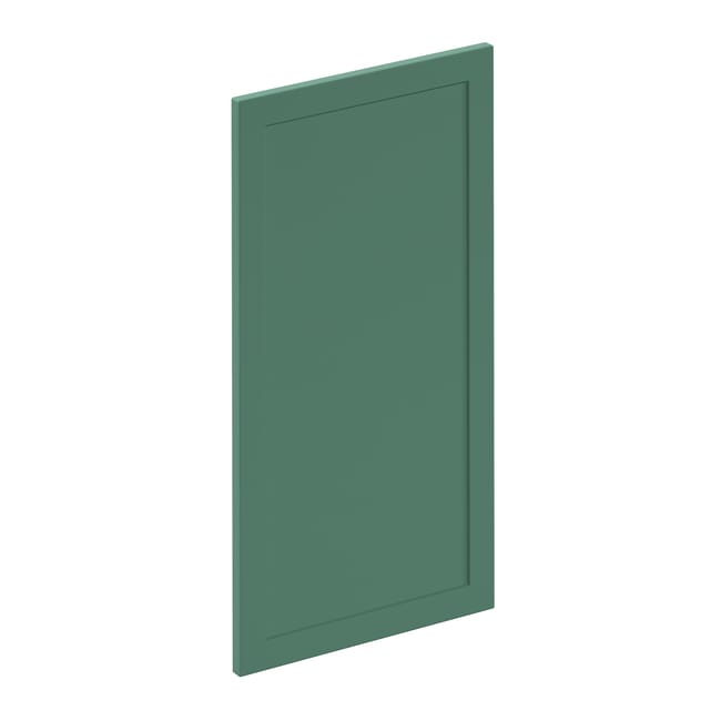 Façade de tiroir de cuisine Newport vert laguna mat H.76.8 x l.59.7 cm
