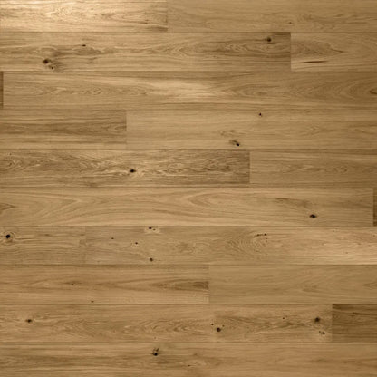 Parquet contrecollé intenso chêne blond vitrifié XL ARTENS, l.18.7 cm