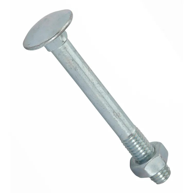 Lot de 2 boulons trcc acier zingué, L.70.0 x Diam.8 mm STANDERS