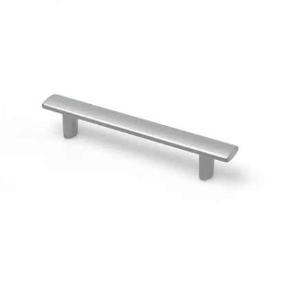 Poignée de meuble, zamak argent chromé, entraxe 96 mm
