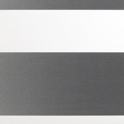 Store enrouleur jour/nuit Québec gris foncé, l.75 x H.250 cm, INSPIRE