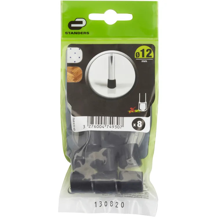 Lot de 8 embouts en pvc STANDERS
