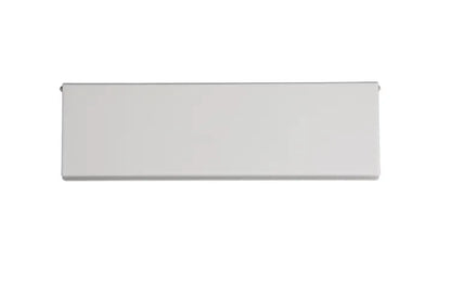 Entrée de lettres non normalisée volet extérieur RENZ acier blanc brillant