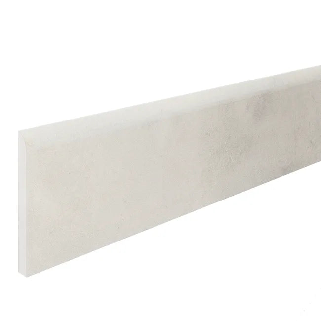 Lot de 2 plinthes carrelage Béton gris clair n°27, Ht. x L. 60 cm, Ep.8.9 mm