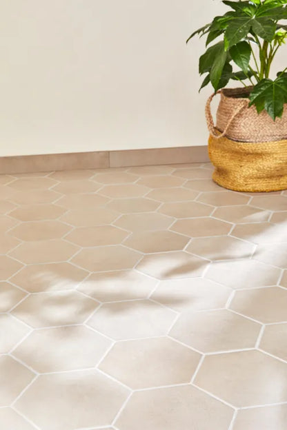 Lot de 3 plinthes carrelage Time, ficelle, Ht. x L. 60 cm, Ep.10 mm