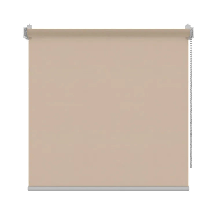 Store enrouleur tamisant Madrid taupe, l.75 x H.250 cm, INSPIRE