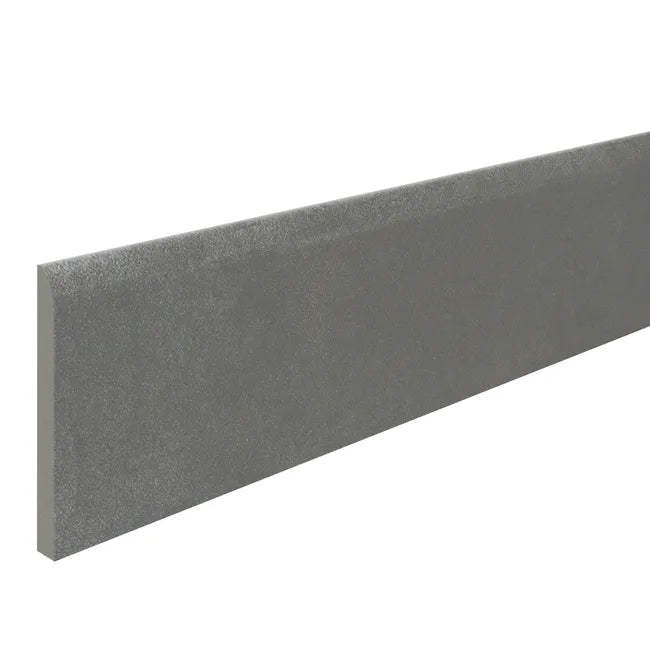 Lot de 3 plinthes carrelage Béton anthracite n°78, Ht. x L. 33 cm, Ep.7.9 mm
