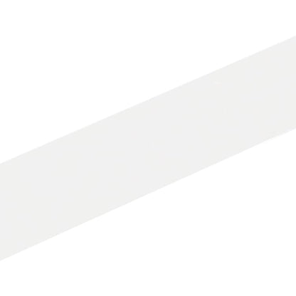U carré pvc blanc lisse, L.2600 mm