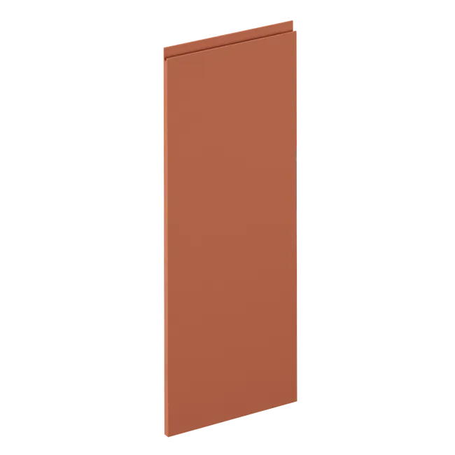 Porte de cuisine Tokyo terracotta mat H.102.1 x l.39.7 cm
