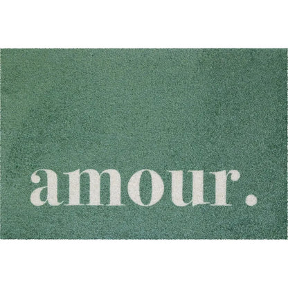 Tapis dallas amour vert 40x60cm