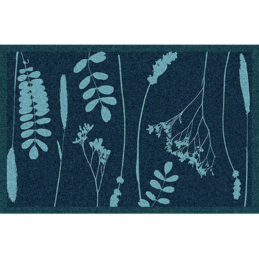 Tapis antipoussière multicouleur l.39 cm x L.58 cm, Vegetal