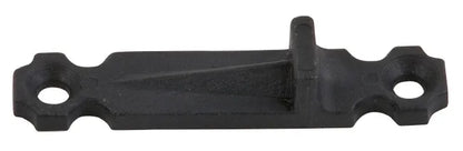 Lot de 2 protecteurs d'arrêt de volet pvc zingué, H.75 x L.15 x P.12 mm