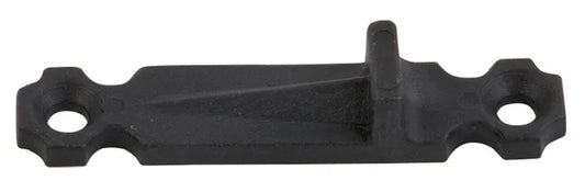 Lot de 2 protecteurs d'arrêt de volet pvc zingué, H.75 x L.15 x P.12 mm