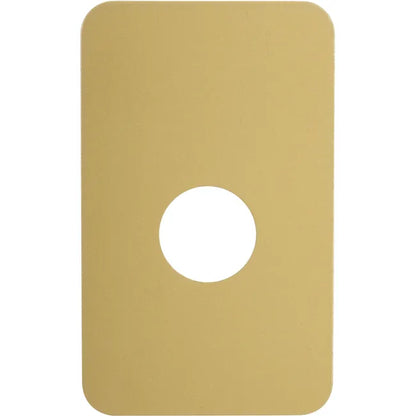 Plaque de renfort pour verrou renforcé, VACHETTE 6744v/sc bronze