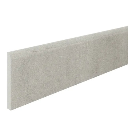 Lot de 3 plinthes carrelage Béton gris moyen n°17, Ht. x L. 45 cm, Ep.8.2 mm