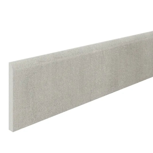 Lot de 3 plinthes carrelage Béton gris moyen n°17, Ht. x L. 45 cm, Ep.8.2 mm
