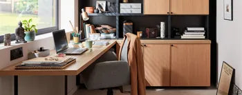 Porte battante SPACEO Evo'M Malmo chêne mat H.64 X L.60 cm
