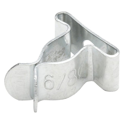 Lot de 6 pinces à ressort acier, STANDERS, Diam.8 mm, L.4.5 x l.13