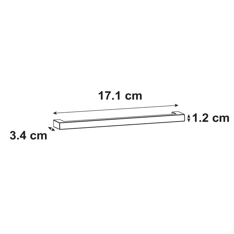 Lot de 2 poignées de cuisine Citere zamak INSPIRE 169 mm