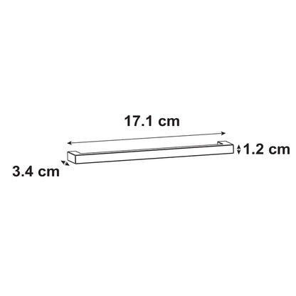 Lot de 2 poignées de cuisine Citere zamak INSPIRE 169 mm