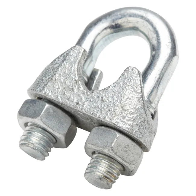Serre-câble acier zingué, STANDERS x L.7 x l.31 mm
