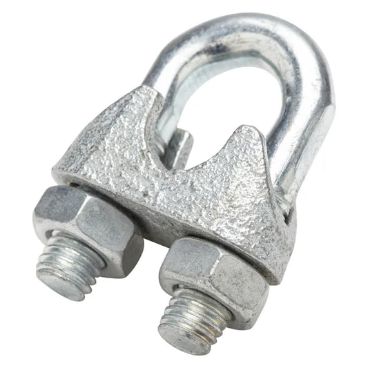 Serre-câble acier zingué, STANDERS x L.7 x l.31 mm