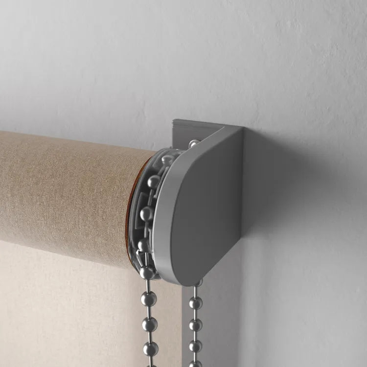 Store enrouleur tamisant Madrid taupe, l.75 x H.250 cm, INSPIRE