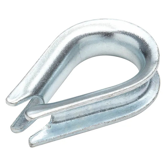 Cosse coeur acier zingué, STANDERS x L.70 x l.48 mm
