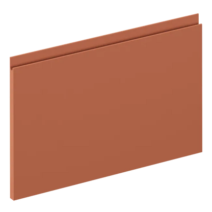 Façade de tiroir de cuisine Tokyo terracotta mat H.38.1 x l.59.7 cm