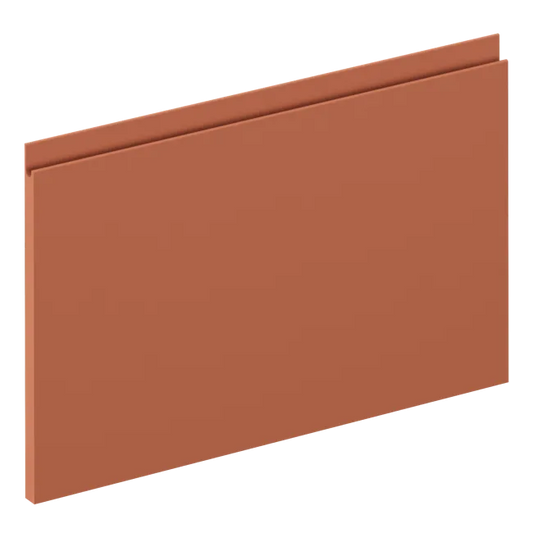Façade de tiroir de cuisine Tokyo terracotta mat H.38.1 x l.59.7 cm