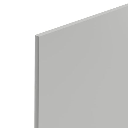 Côté de meuble de rangement gris clair H.76.8 cm x L.37 cm x Ep.18 mm