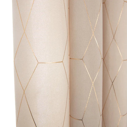 Voilage tamisant, Eclat, beige H.260 x l.140 cm