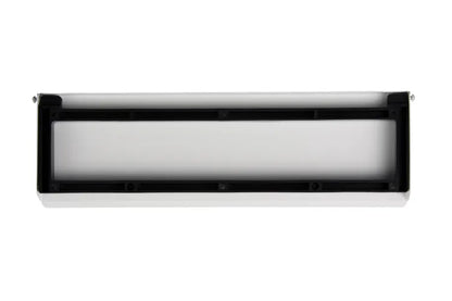 Entrée de lettres non normalisée volet extérieur RENZ acier blanc brillant