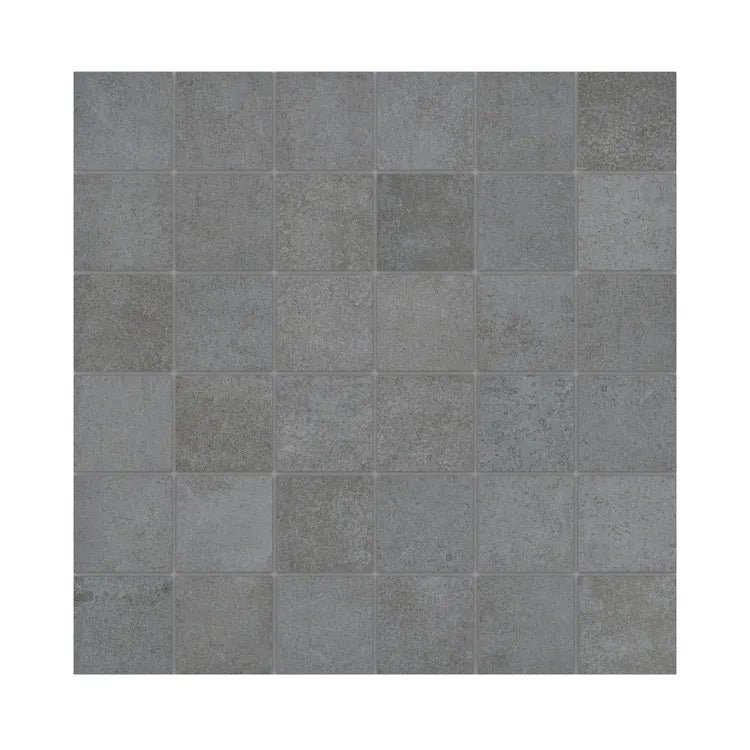 1 plaque de mosaïquegris Metallic 30 x 30 cm