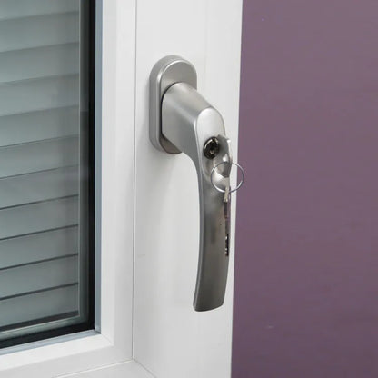 Crémone CHRISLIGNE Oscillo-battant à clé, aluminium verni gris
