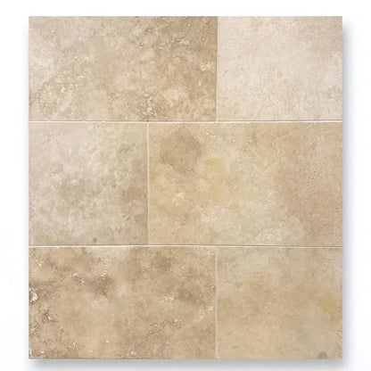 Travertin sol/mur de beige à marron mix Casa classic l.40.6 x L.61 cm